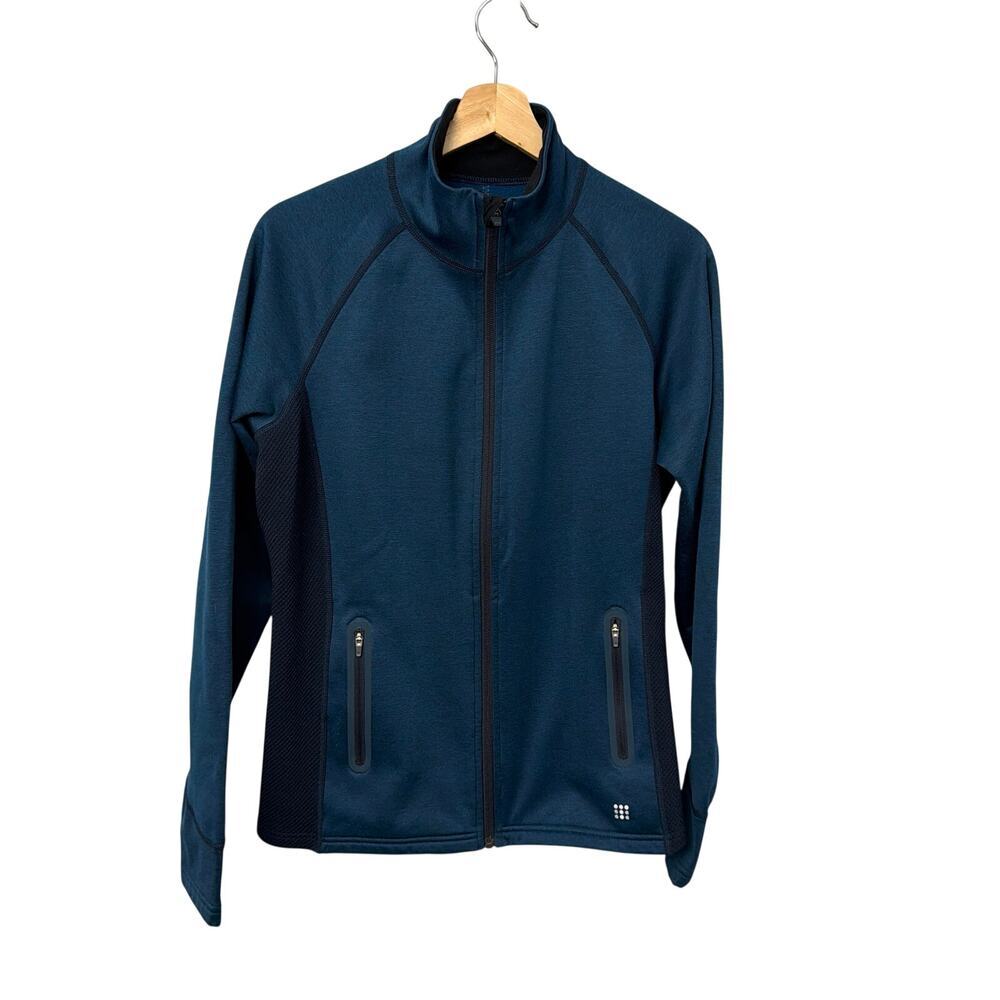Title Nine Jacket Womens Large Full Zip Blue
